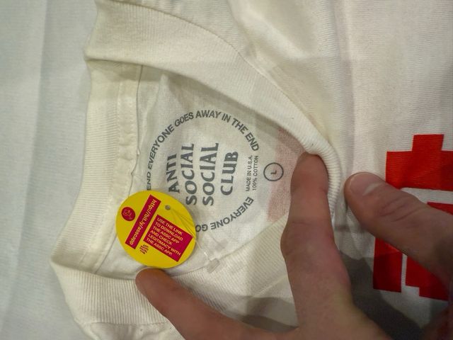 Anti social social club long sleeve shirt