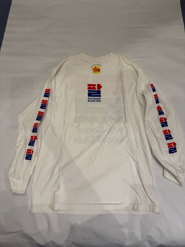 Anti social social club long sleeve shirt