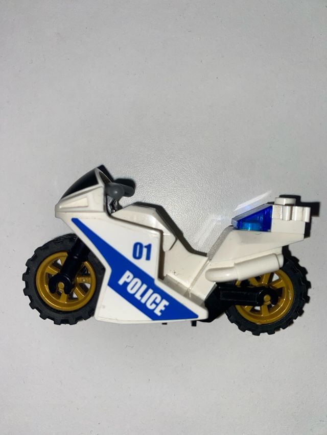 LEGO MOTO DE POLICIA