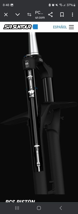 Horquilla durolux 38