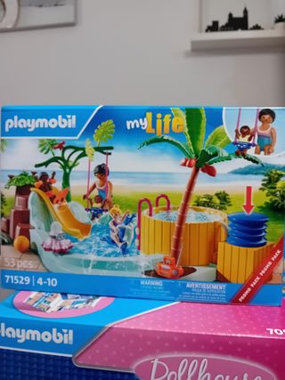 Playmobil casa completa con piscina prec