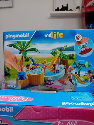 Playmobil casa completa con piscina prec