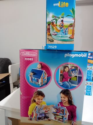Playmobil casa completa con piscina prec