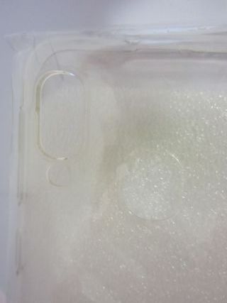 Funda transparente sin usar para Samsung A20e