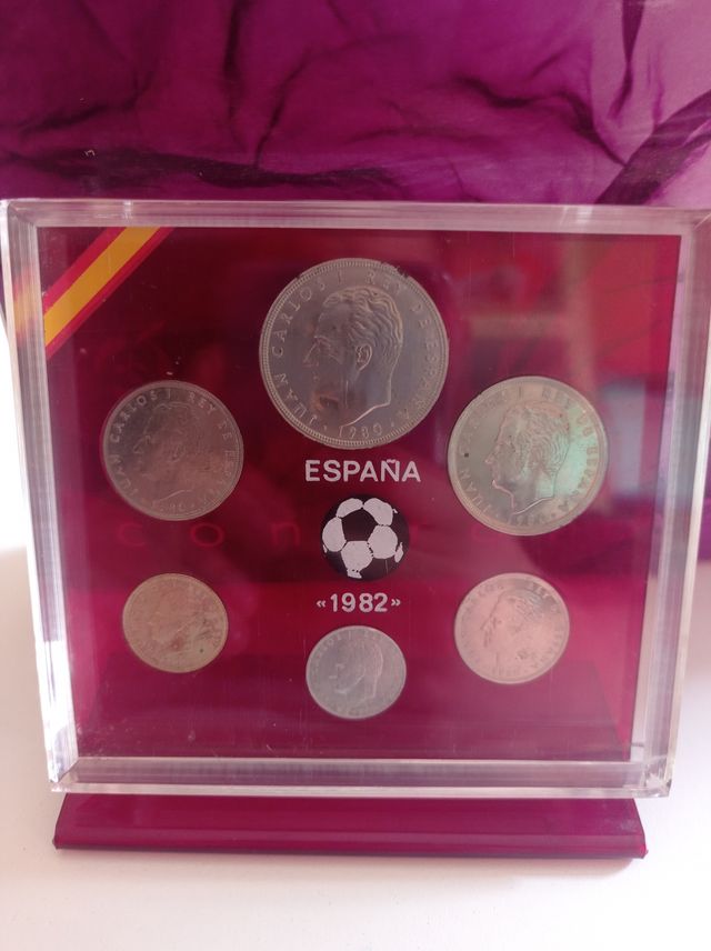 MONEDAS CONMEMORATIVAS MUNDIAL ESPAÑA 1982