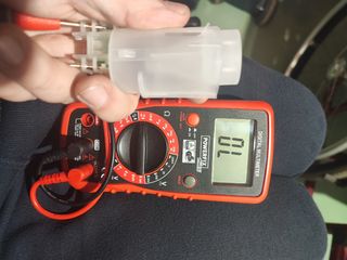 Medidor nivel agua secadora electrux