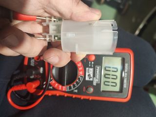 Medidor nivel agua secadora electrux