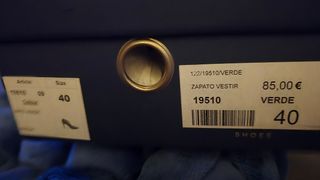 Zapatos ante verde.40. Daniela