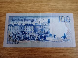 Billete Portugal 1985- 100 Escudos