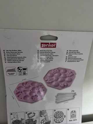 Zenker stampo silicone per cake pops