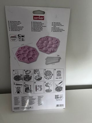 Zenker stampo silicone per cake pops