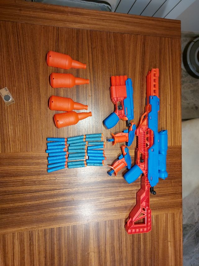 Conjunto nerf 27 balas