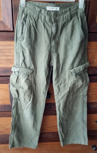 Pantalón largos mujer pull and bear