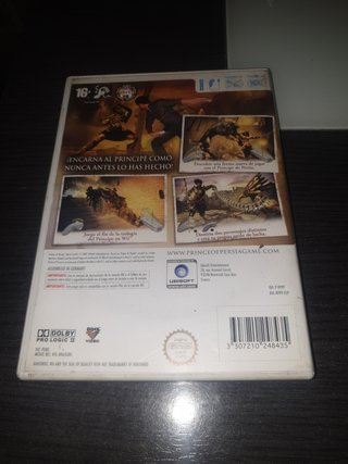 Wii juego PRINCE OFPERSIA RIVAL SWORDS