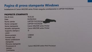 Stampante Canon MG2555S Nuova