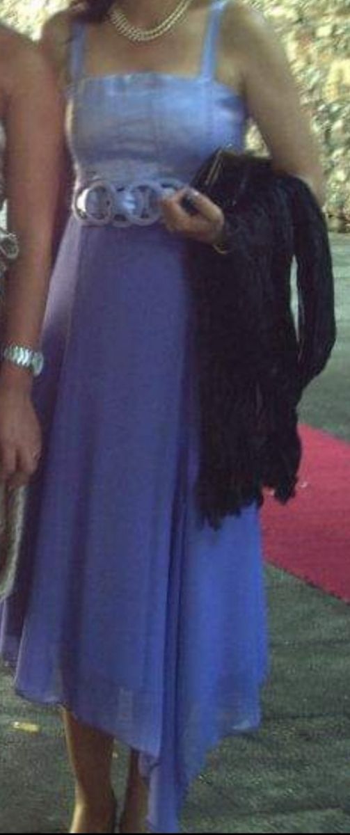 Vestido de fiesta malva talla 38/40