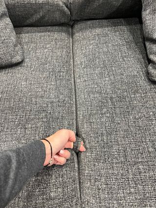 Sofa chaiselonge/cama con taburetes y canape