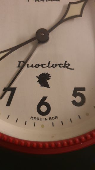 Sveglia vintage Ruhla Duoclock