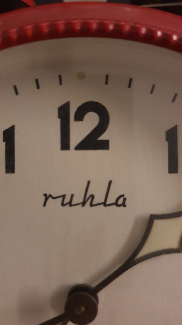 Sveglia vintage Ruhla Duoclock