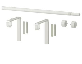 Barra blanca cortinas Ikea
