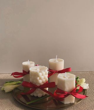 Candele fatte a mano