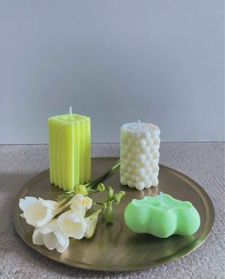 Candele fatte a mano