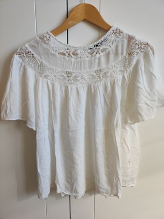 Camisa blanca Zara