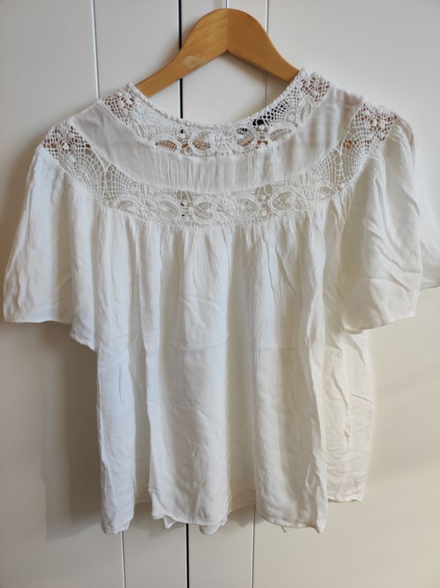Camisa blanca Zara