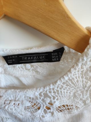 Camisa blanca Zara