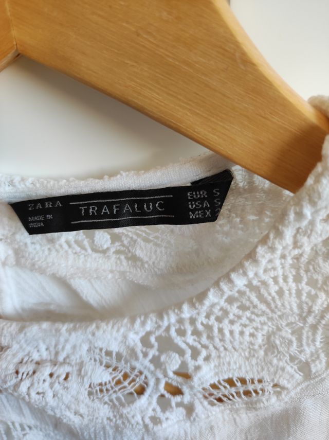 Camisa blanca Zara
