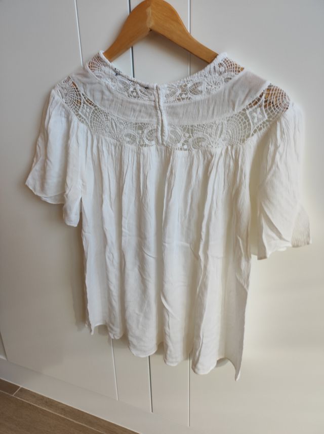 Camisa blanca Zara