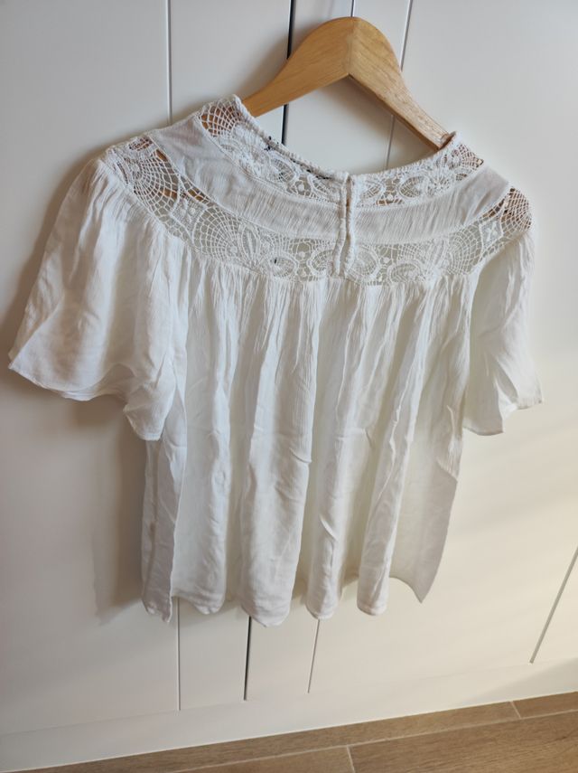 Camisa blanca Zara
