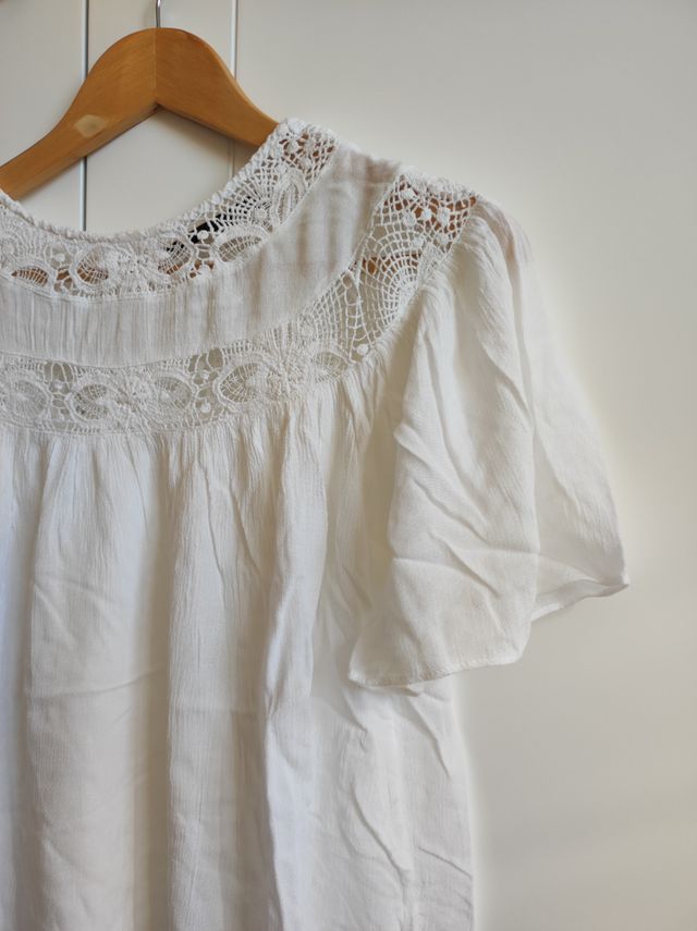 Camisa blanca Zara