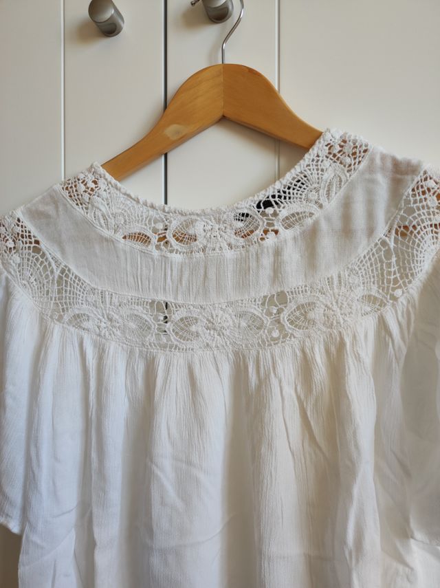 Camisa blanca Zara