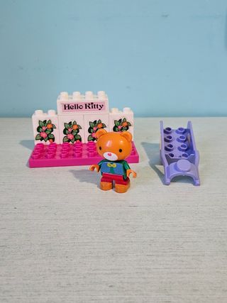 Tippy Sanrio Lego Duplo + Mattoncini + Carretto