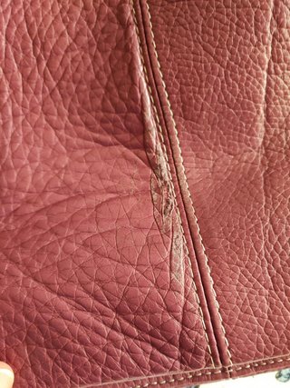 Borsa in pelle colore ciclamino