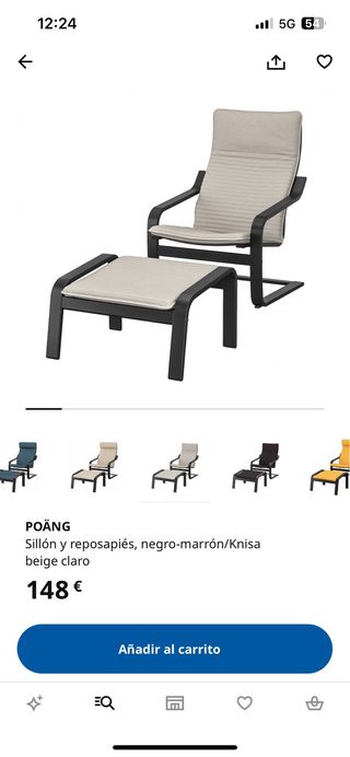 Hamaca con reposapies