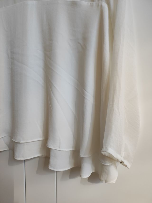 Camisa Bershka blanca