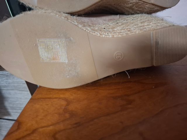 Botines pelo camel talla 37