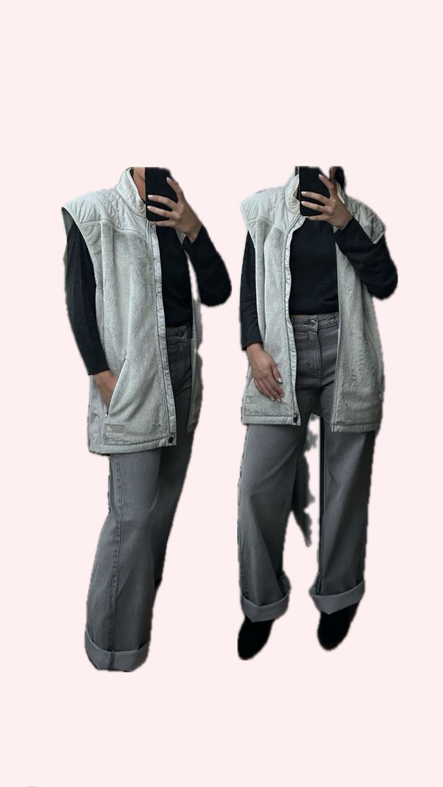 Chaleco de pelo de adidas