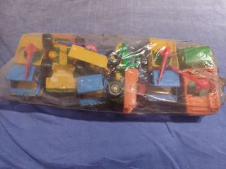 Lote de 6 camiones grúa, años 80