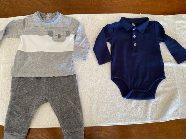 Set 3 neonato 6 mesi IDEXE