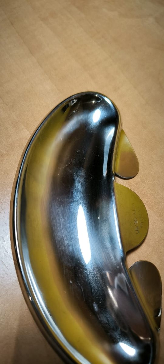 Bandeja de inoxidable vintage AMC