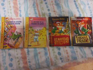 Pack libros Geronimo Stilton.