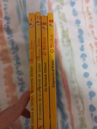 Pack libros Geronimo Stilton.