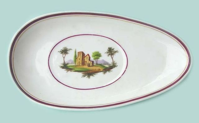 Antica Salsiera Porcellana VecchiaParigi 1800/1820