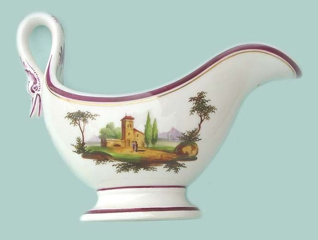 Antica Salsiera Porcellana VecchiaParigi 1800/1820