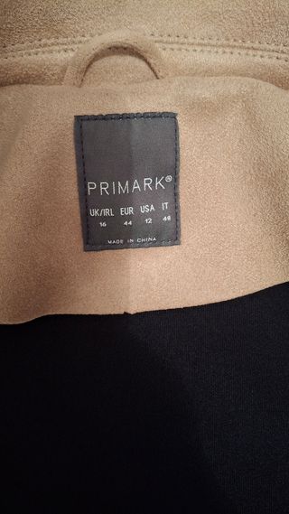 Chaqueta corta antelina 