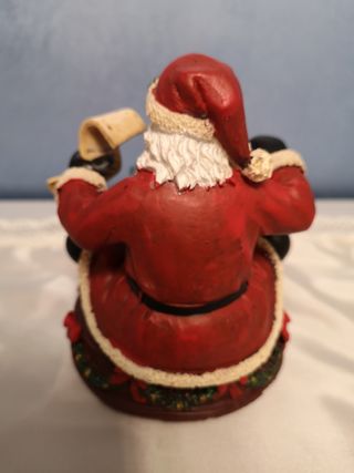 Babbo natale carillon resina