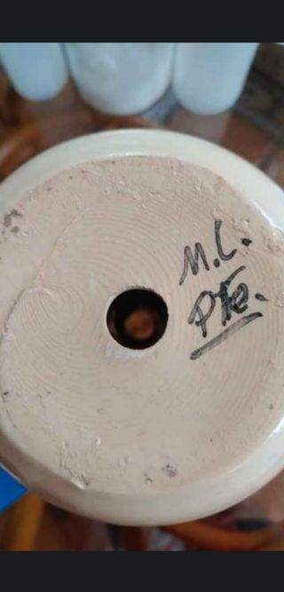 DUE LAMPADARI IN CERAMICA TALAVERA DE PUENTE